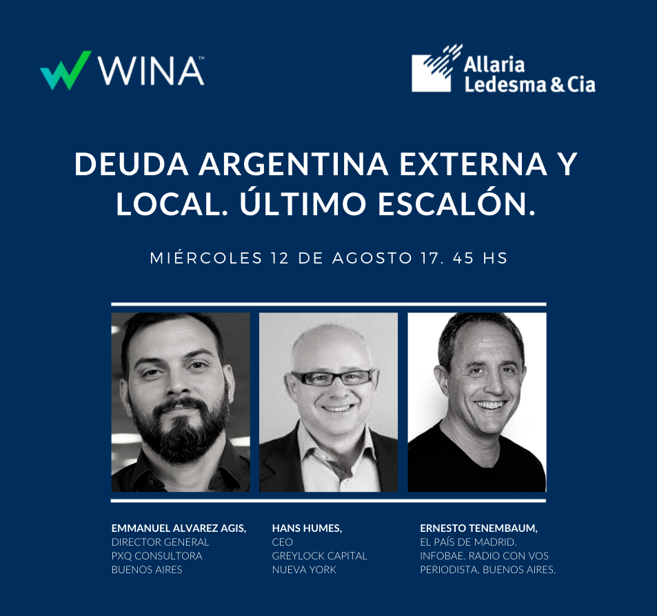 Deuda Argentina Externa y Local. Ultimo escalon. Completa